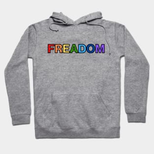 Freadom (Dark Outline) Hoodie